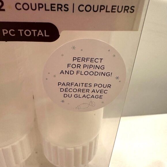 NEW 2 Pack Sweet Sugarbelle Bottle Coupler Set 8oz Perfect for Piping Flooding - Picture 3 of 9